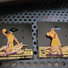 Lakers Kobe Bryant & Shaquille Oneal RARE 2001 Peter David Rare Pin Set