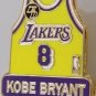 LAKERS KOBE BRYANT Gold ROOKIE JERSEY KB LAPEL HAT PIN  MAMBA FOREVER!