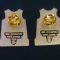 Los Angeles Lakers  LeBron James NBA Career Lapel  Jersey Pin  Set Display Case