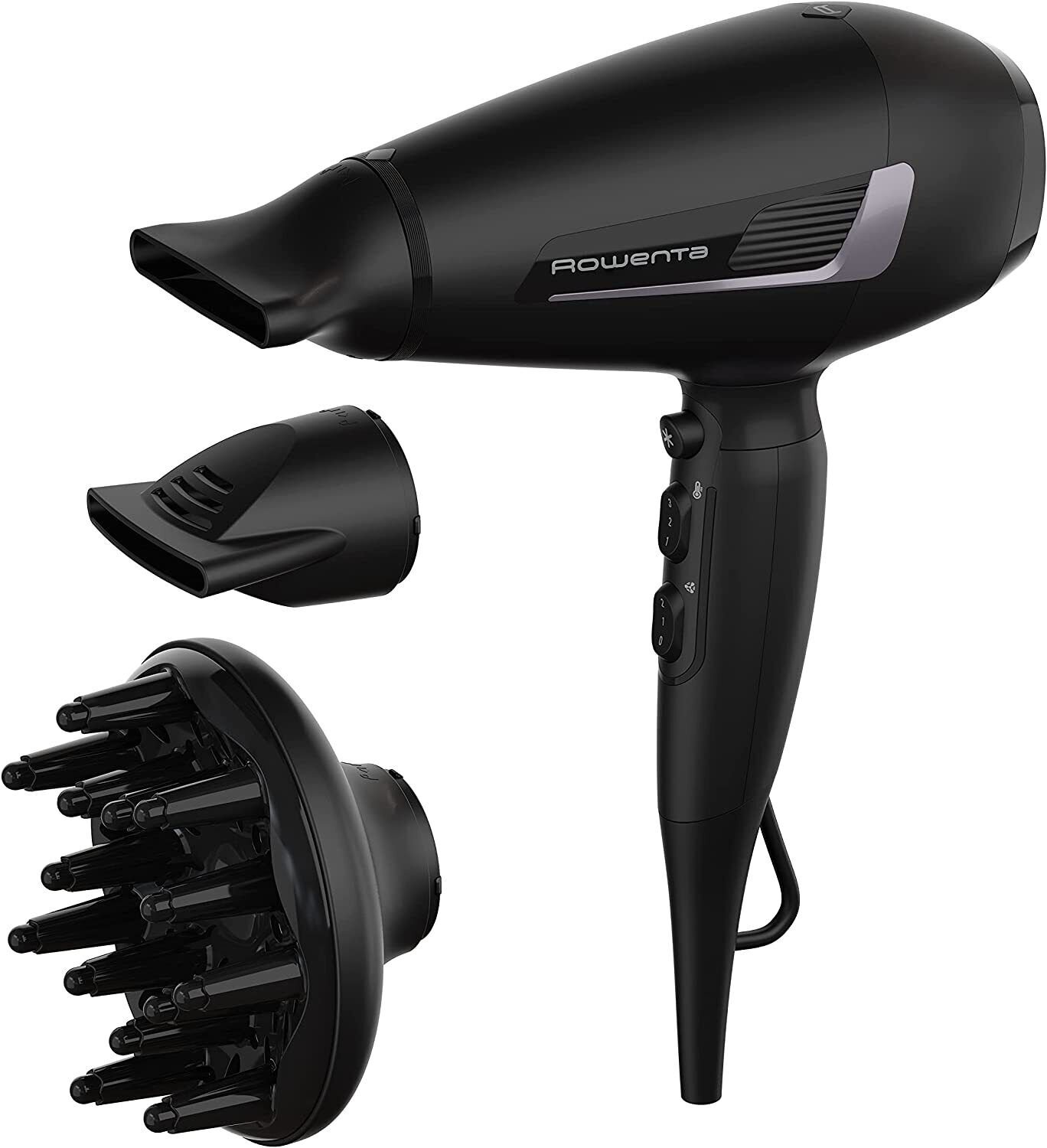 Rowenta Pro Expert CV8825 Dryer Hair 2100W 6 Fittings Lining 2 Nozzles