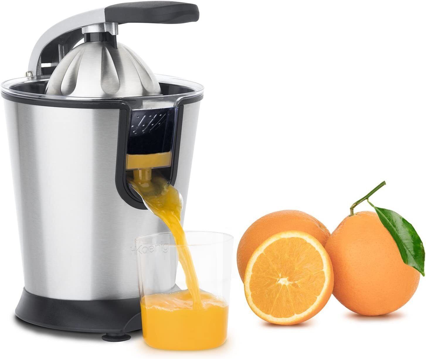 H.Koenig Agr80 Juicer Electric for Juice Of Citrus And Oranges, with Arm