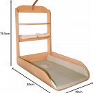 roba Folding Wall Changing Table in Natural Wood - Supports up to 11 kg