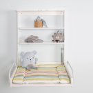 roba Folding Wall Changing Table + Waterproof Mattress Supports up to 15 kg - Natural Wood