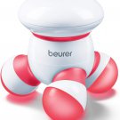 Beurer MG16 - Mini Vibrating Massager with LED light, white and red