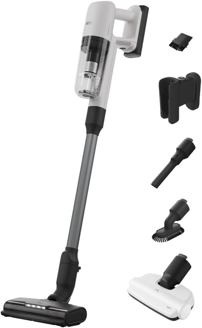 AEG AP71HB14SH Series 7000 Hygienic Cordless Vacuum Cleaner, 14.4 V, 50 min