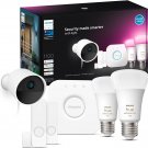 Philips Hue Secure - Wired Video Surveillance Camera (White) + 2 Contact