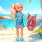 Nancy Tropical, Doll Dressed in a Summer Outfit, Includes a Sequin Swimsuit