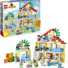 LEGO 10994 DUPLO 3-in-1 Family House, Educational Dollhouse Playset, Toy