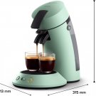 Senseo Original Plus single-serve coffee maker, coffee strength selection,