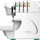 Cecotec Sewing Machine, BelleCouture Overlock Serger, 1100 rpm Speed,