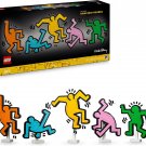 LEGO Art Keith Haring: Dancing Figures - Home Wall Decor - Colorful Office