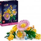 LEGO Botanicals Sunshine Bouquet, Artificial Flower Bouquet with Toy