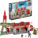 MEGA Fallout Action Figures and Construction Toys, Red Rocket Truck Stop