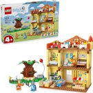 LEGO Bluey's Family House Toy - Modular Educational Playset with Rooms