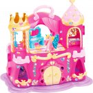 Galupy Rainbow Unicorn Magic Castle - Lockable Castle Playset, 1 Figure