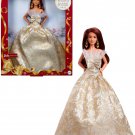 Barbie Signature Barbie Happy Holidays 2025 Fashion Doll with Dark Brown