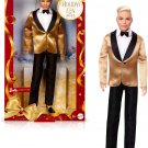 Barbie Signature Ken Happy Holidays 2025 Collectible Blonde Fashion Doll