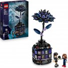 LEGO Wednesday Black Dahlia Toy - Artificial Flower Model with 2 Mini Dolls