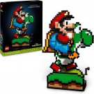 LEGO Super Mario World: Mario and Yoshi Model Kit for Adults, Nintendo