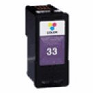 Lexmark #33 18C0033 remanufactured color inkjet - get two for the price of one -