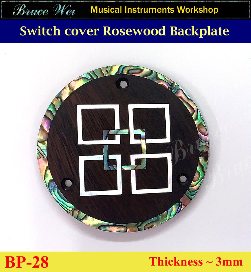 Bruce Wei, Switch cover Backplate for Electric Guitar ( BP28 )