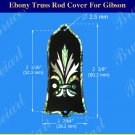 Bruce Wei, Macassar Ebony Truss Rod Cover Fit Gibson ( 222 )