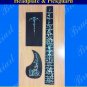 Bruce Wei, Guitar Headplate, Pickguard & Fretted Fretboard w/Abalone Inlay ( 1 )