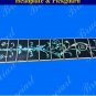 Bruce Wei, Guitar Headplate, Pickguard & Fretted Fretboard w/Abalone Inlay ( 1 )