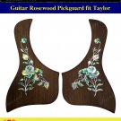 Bruce Wei, Guitar Part - 2pcs Rosewood Pickguard fit Taylor Guitar ( 670)
