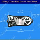 Bruce Wei, Macassar Ebony Truss Rod Cover, TIGER Inlay, Fit Gibson ( 221 )