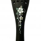 Bruce Wei, 4/4 Violin Part - Ebony Tailpiece w/ Mop Art Inlay ( 15 )