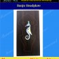 Bruce Wei, Banjo Part - Rosewood Headplate w/MOP Art Inlay (41)