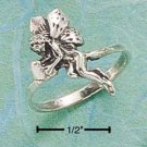 RG008-STERLING SILVER FAIRY HOLDING HEART RING