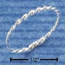 RG006-STERLING SILVER TWISTED