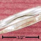 RG013-STERLING SILVER 3MM SINGLE THUMB BAND SIZES 8-10