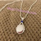 H2O Just Add Water Cute MINI Lockets Rhodium Plated Rolo Chain Necklaces Mermaid