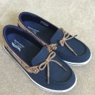 Skechers ArchFit Uplift - Shoreline Boat Shoes in Navy Womens size 6.5 M