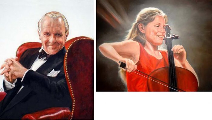 Photograpy PORTRAIT SERVICE Oil Painting 1 Pet 12x16