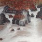 &acirc;�� Original Oil Painting Landscape Fall Leaves & River &acirc;��