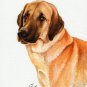 * Original Oil DOG Portrait Painting ANATOLIAN SHEEPDOG