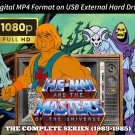 HE-MAN & THE MASTERS OF THE UNIVERSE Complete Series on USB External Drive! Full HD 1080p!