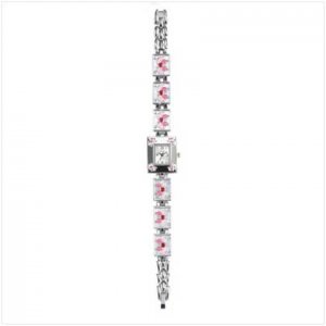 Pink Butterfly Lady's Watch