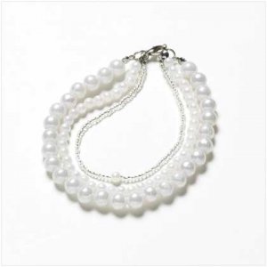 Three Strands Pearl Bracelet