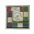 136 Pc Incense Set w/ Rose Ceramic Holder