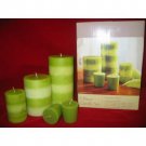 Honeydew Melon, 5-pc Candle Set