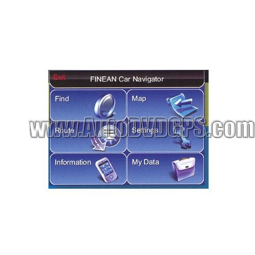 PolNav Map for GPS Navigation in Western Europe USA Canada etc.