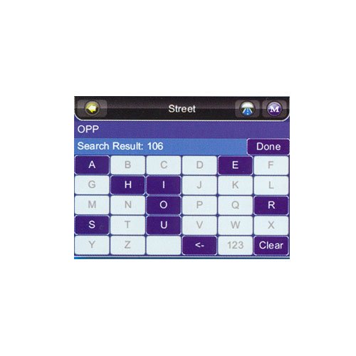 PolNav Map for GPS Navigation in Western Europe USA Canada etc.