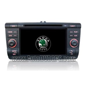 VW SKODA DVD CD player built-in GPS Camera port Steering wheel control