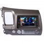 Honda Civic Car DVD Video Audio Radio player with built-in GPS navigation