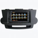 Toyota Highlander Car DVD GPS Navigation Video Audio touchscreen Radio